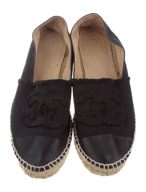 cap toe espadrille flats.